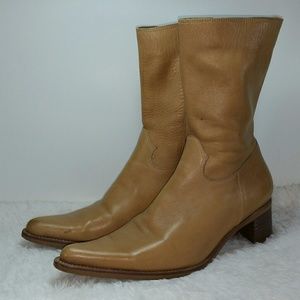 Rocco Steve Madden Tan Western Style Boots Size 9B